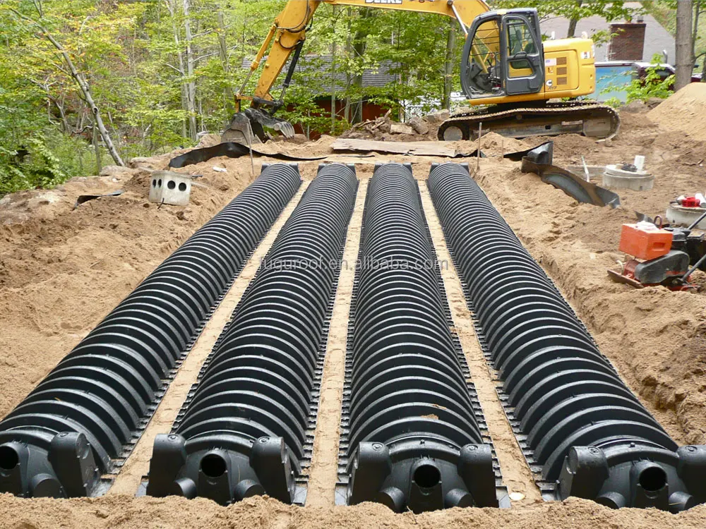 Hdpe Septic Drainage Systems Infiltration Canal Leaching Chamber - Buy ...