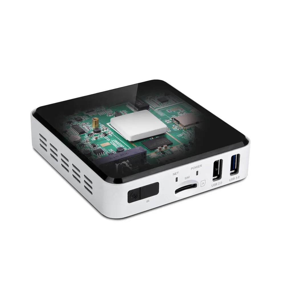 Geniatech Quad-core 4K Android OTT TV Box Featuring a 4G LTE SIM