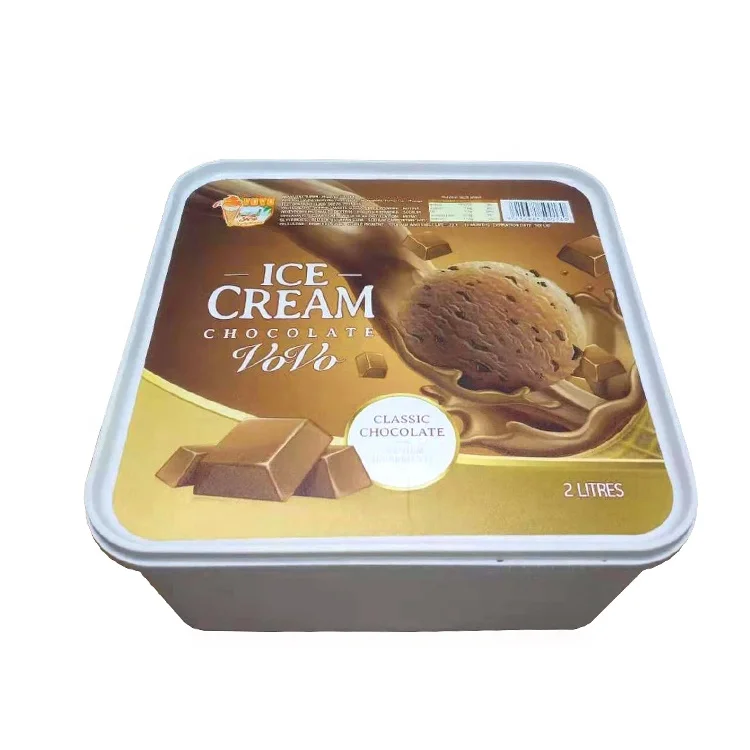 2l Ice Cream box - Openclipart