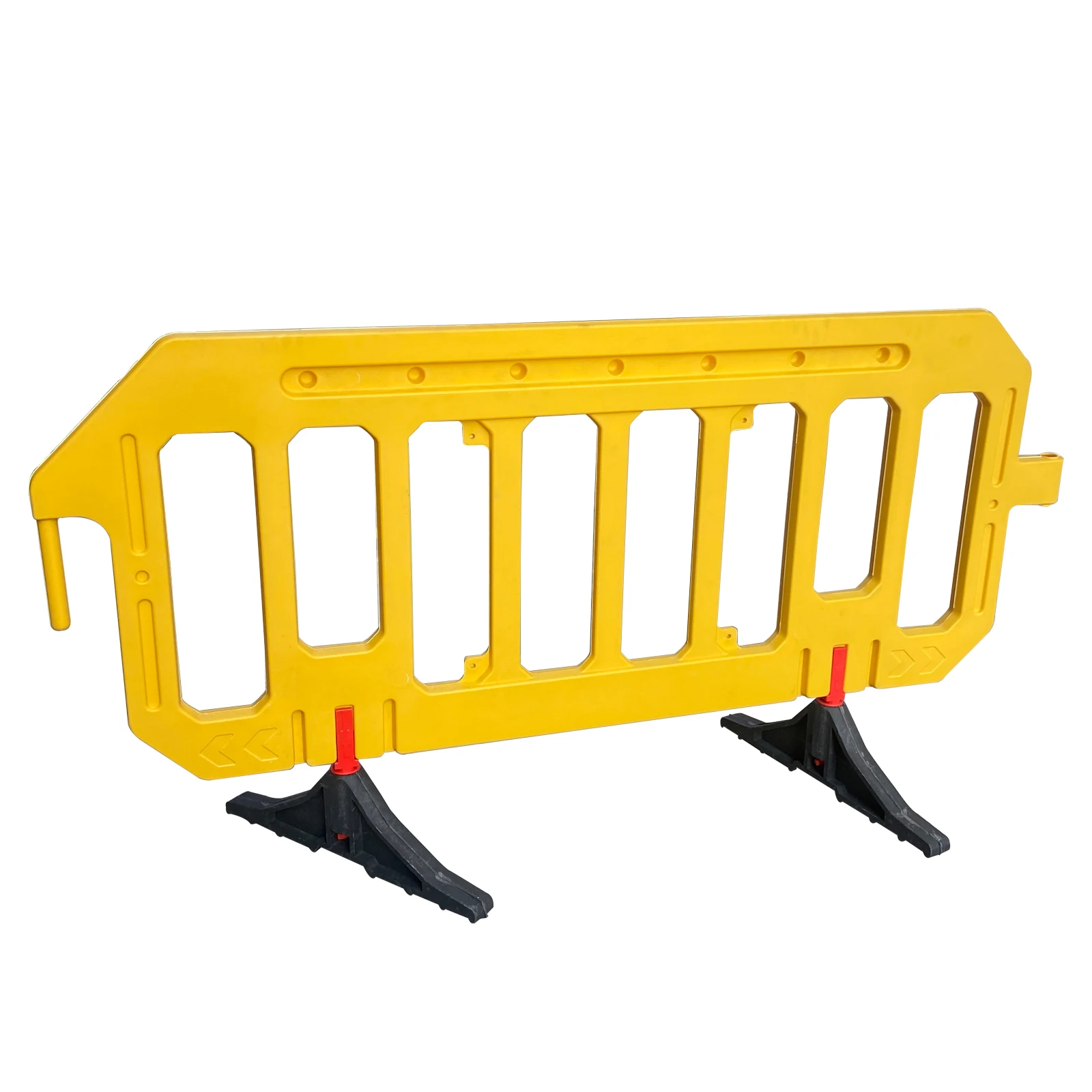 Blue/Yellow/Red Plastic Road Traffic Management Barrier for Roadway Safety Temporary Traffic Barrier Fence supplier