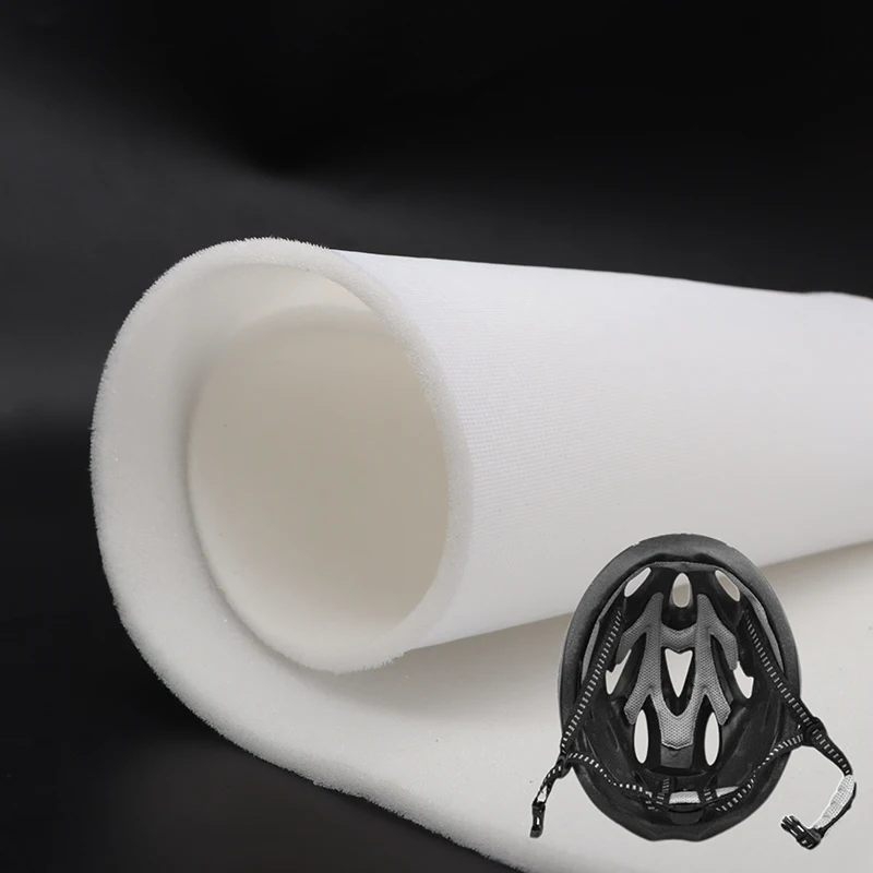 ਉੱਚ ਗੁਣਵੱਤਾ ਵਾਲਾ ਕਸਟਮਾਈਜ਼ੇਬਲ ਪੌਲੀਏਸਟਰ ਮੇਸ਼ ਲੈਮੀਨੇਟਡ ਫੋਮ ਕੱਪੜਾ ਮੋਟਰਸਾਈਕਲ ਹੈਲਮਟ ਲਾਈਨਰ/ਸੋਫਾ ਲਾਈਨਡ ਫੋਮ ਕੱਪੜਾ/ਬੈਕਪੈਕ ਲਈ ਵਰਤਿਆ ਜਾਂਦਾ ਹੈ
