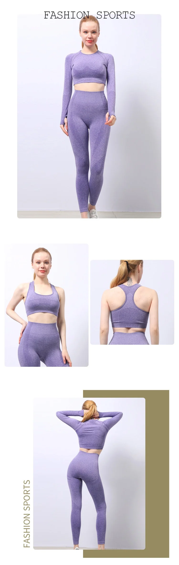 product custom breathable women yoga wear tops lightweight seamless fitness ladies yoga top long sleeved yoga tops for women-60