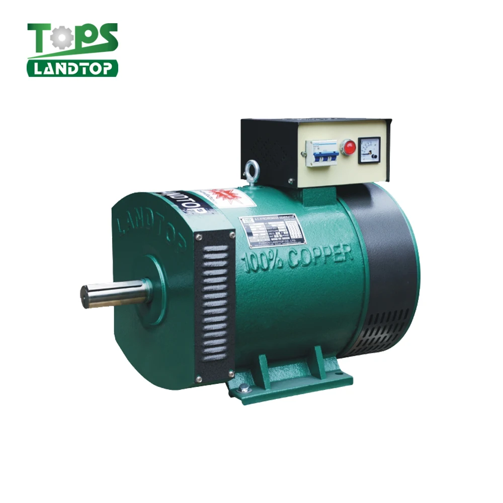 TOPS ST/STC Series Single Phase Three Phase 110v 220v AC Brush Alternator Synchronous Generator 220v 380v  Electric Dynamo