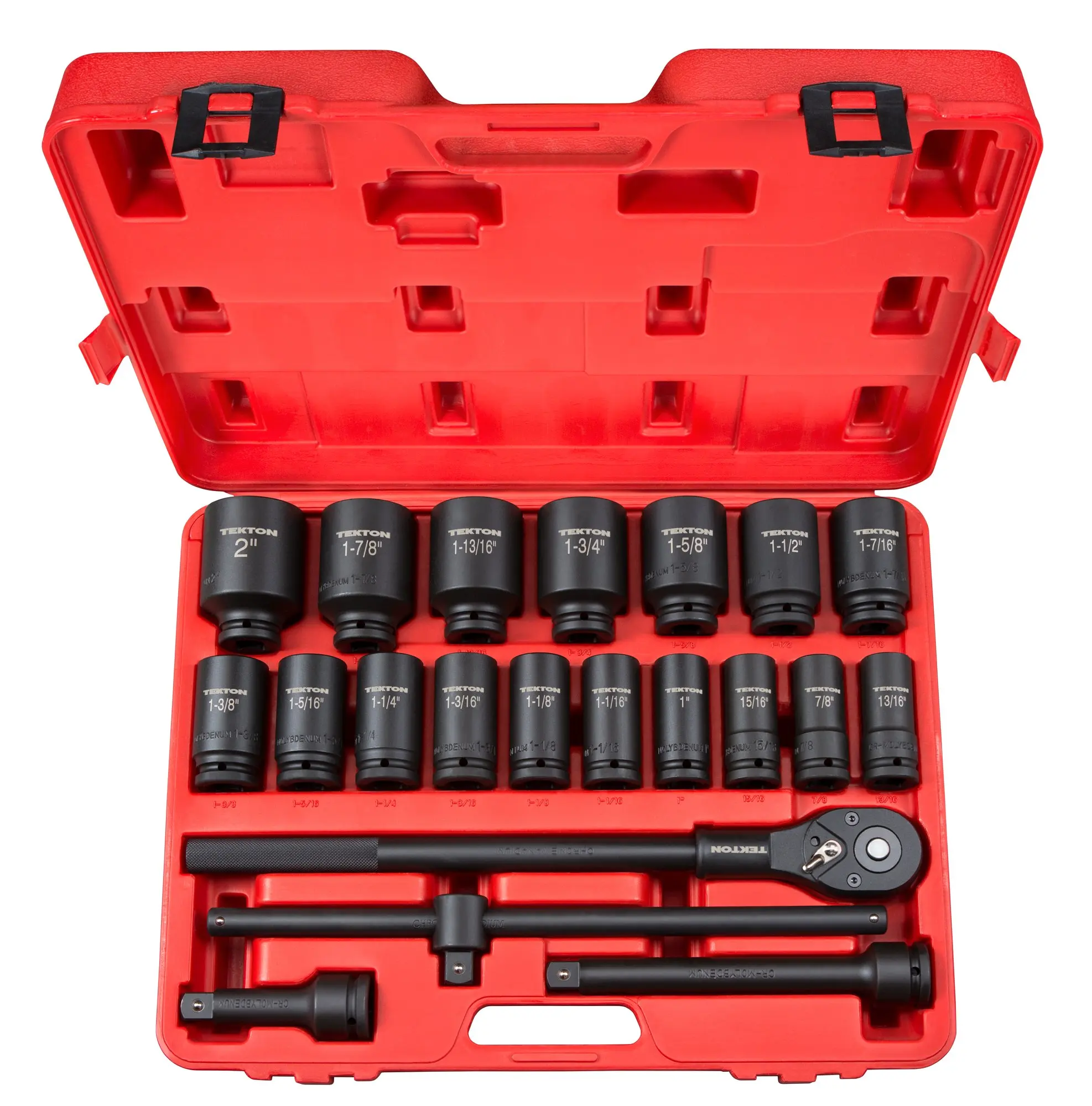 1/2 Impact Socket Set 14 Piece 6 Point Impact Socket Adapter Impact