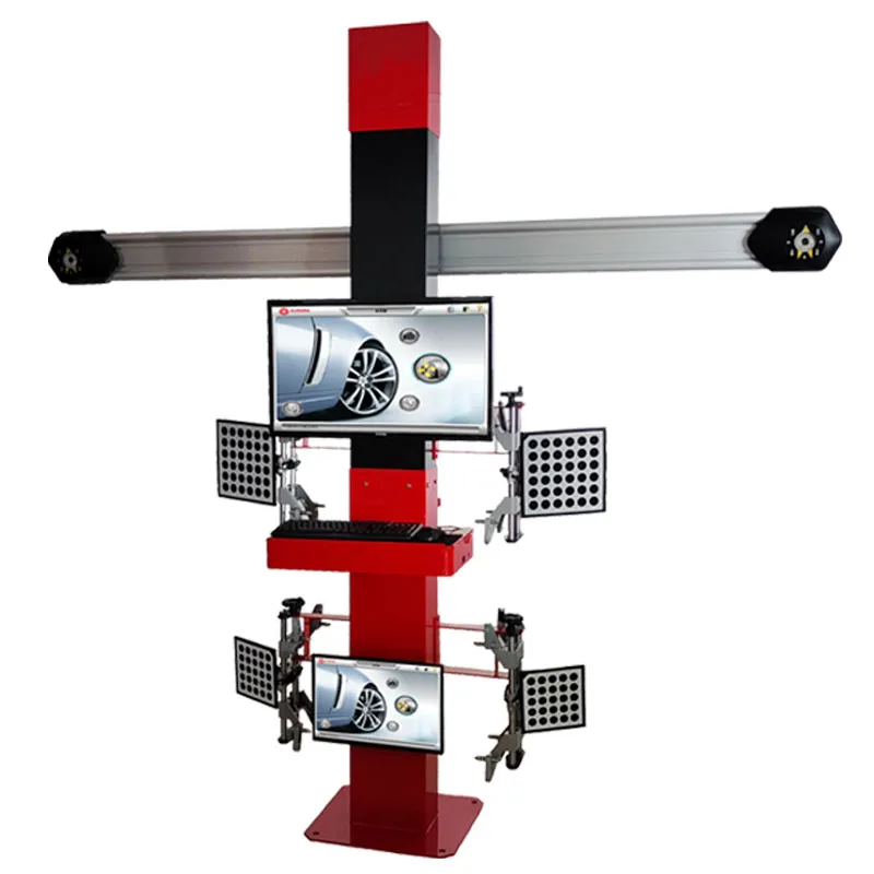 3D Car Wheel Aligner Machine With Two Monitors Garage Equipment  Auto Wheel Alignment Machine