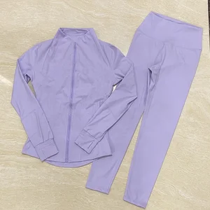 Dropshipping 2026 Designer S-3XL Jogging Wear Women Clothing Fitness Gym Yoga Two Piece Set