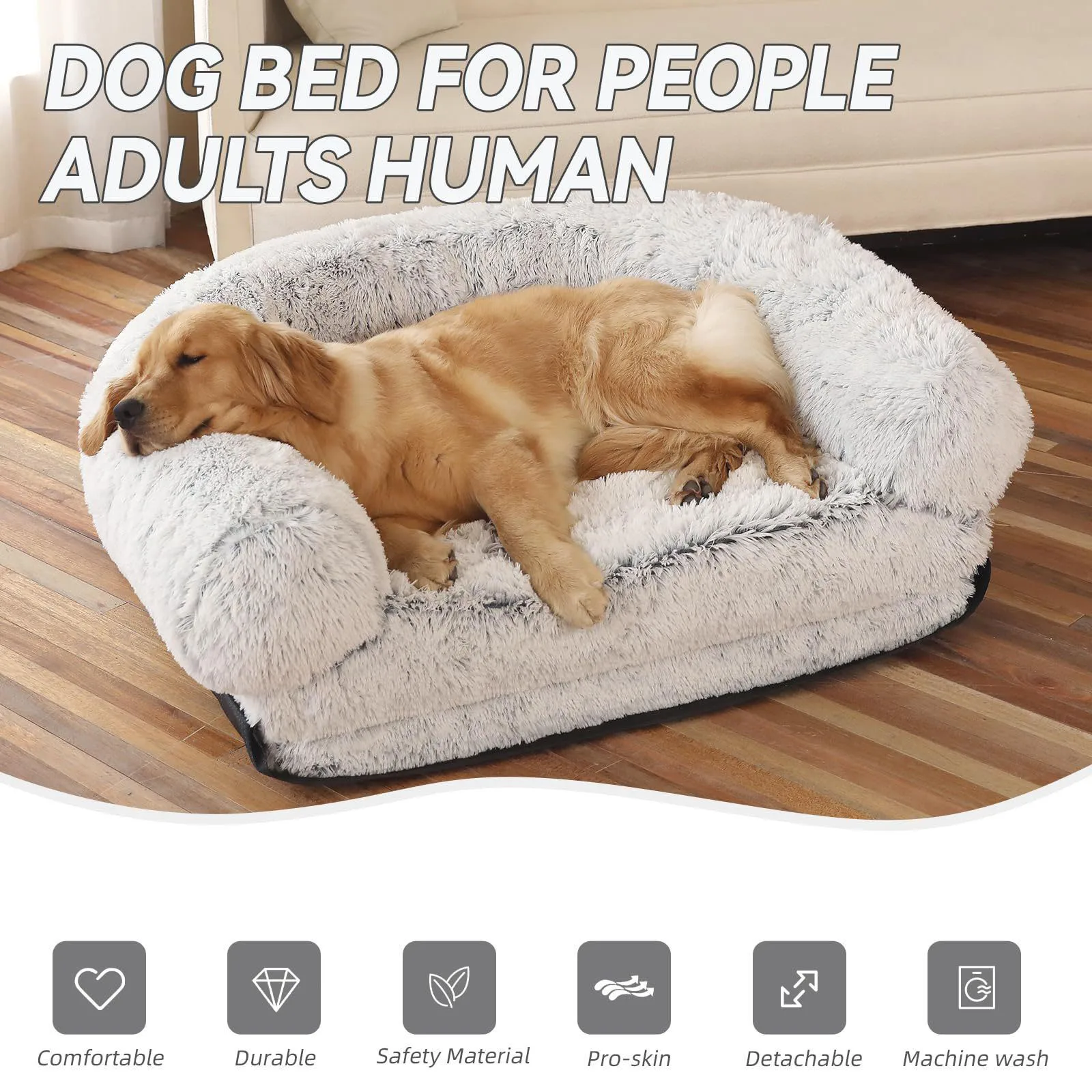 Giant Dog Kennel Oversized Removable And Washable Foldable Sofa Giant