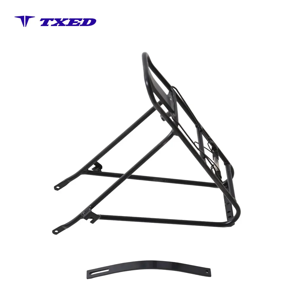 Carrier 26" Bike Luggage Rack Aluminum Alloy Bicycle Rear with Reflective Strip for MTB and City Bikes