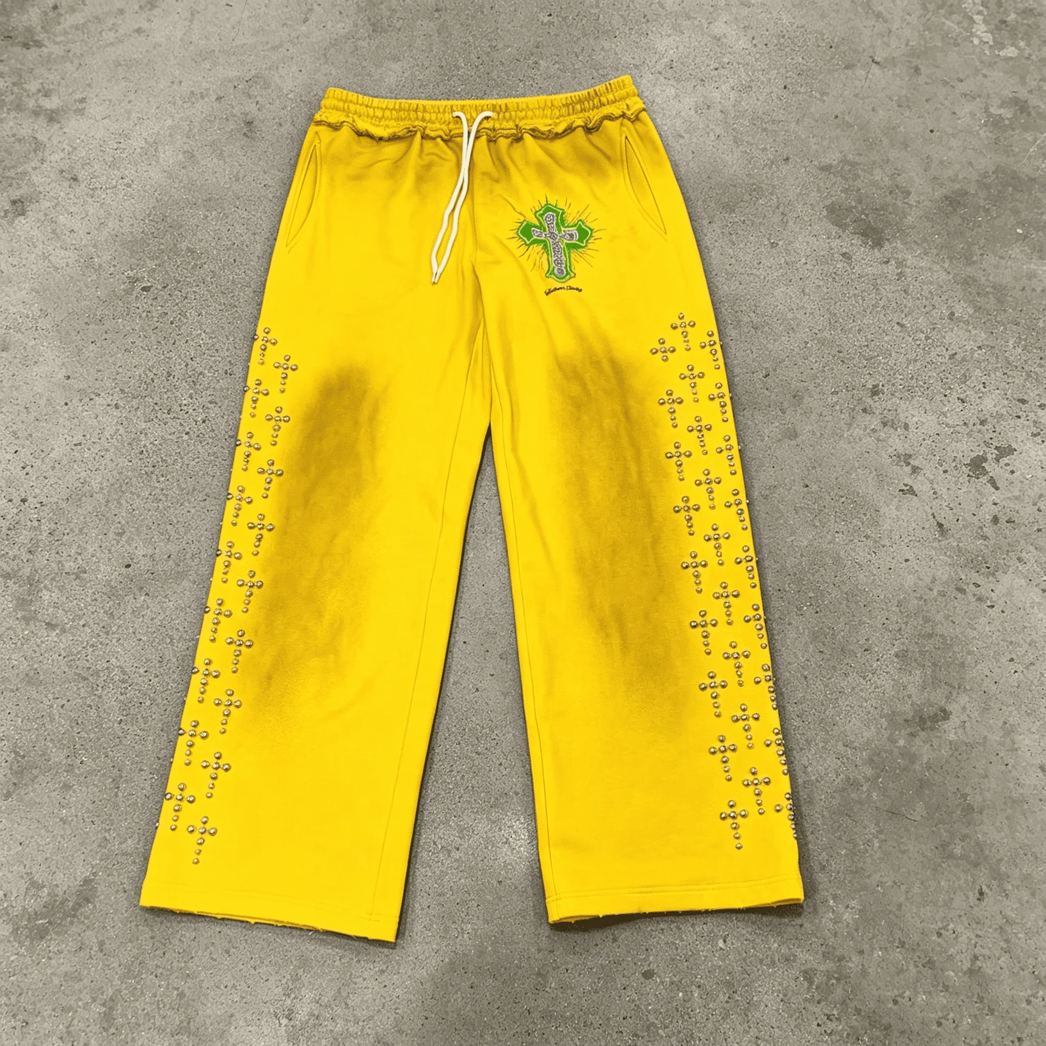 Custom Printed Sportswear Set 100% Cotton Fleece Hooded Sweatpants Hoodie Eco-Friendly Anti-Bacterial Quick Dry Loose Fit gallery 6
