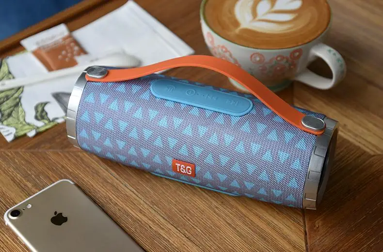 TG109 High-quality IPX4 Waterproof BT Portable Fabric Bluetooth Speaker 10 Watt Support OEM Brand Wireless Great Bass Bluetooth - ANKUX.COM