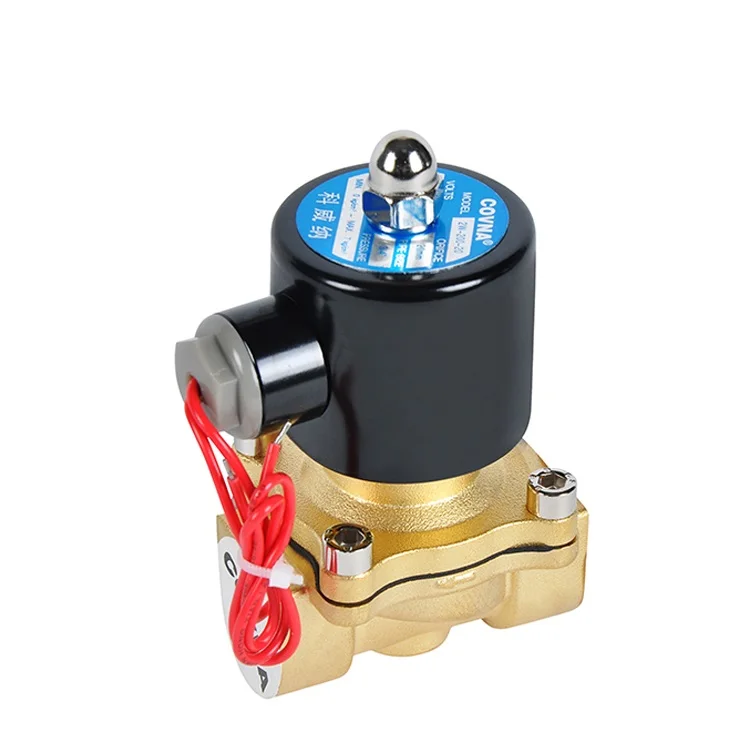 3/8" 2" Inch Miniature Brass Air Water Solenoid Control Valves 24V 12V DC 2 Way Normally C