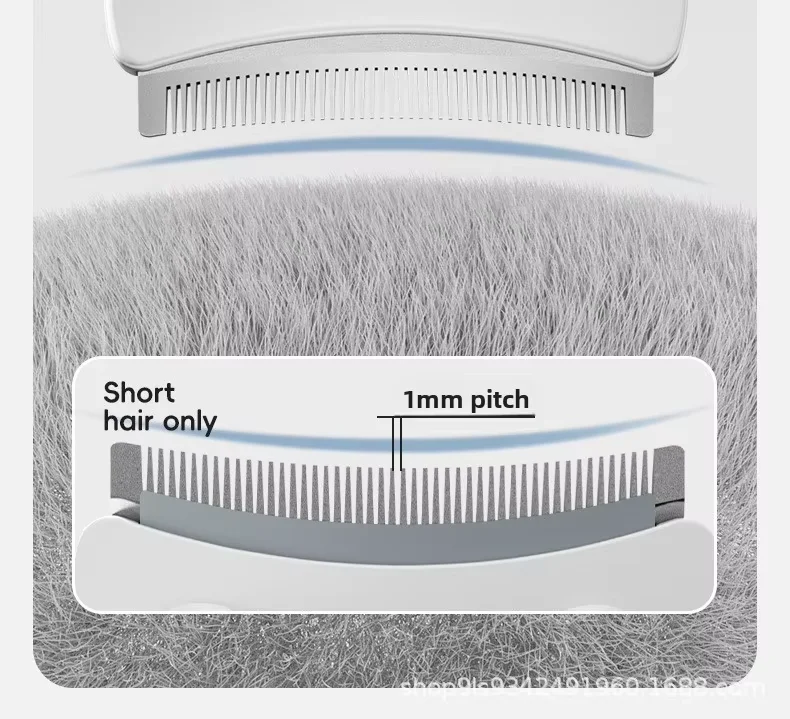 Pet Grooming Comb for Cats & Dogs One-Touch Press Hair Removal Removes Loose Fur for Border Collies & Ragdolls manufacture