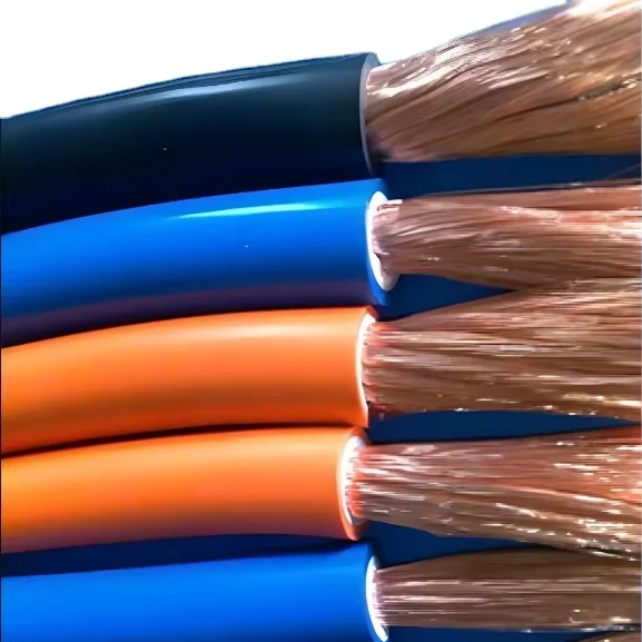 High-quality Copper-core rubberized flexible cable for welding machines 16/25/35/50/70/95/120mm2 YH  for welding torches