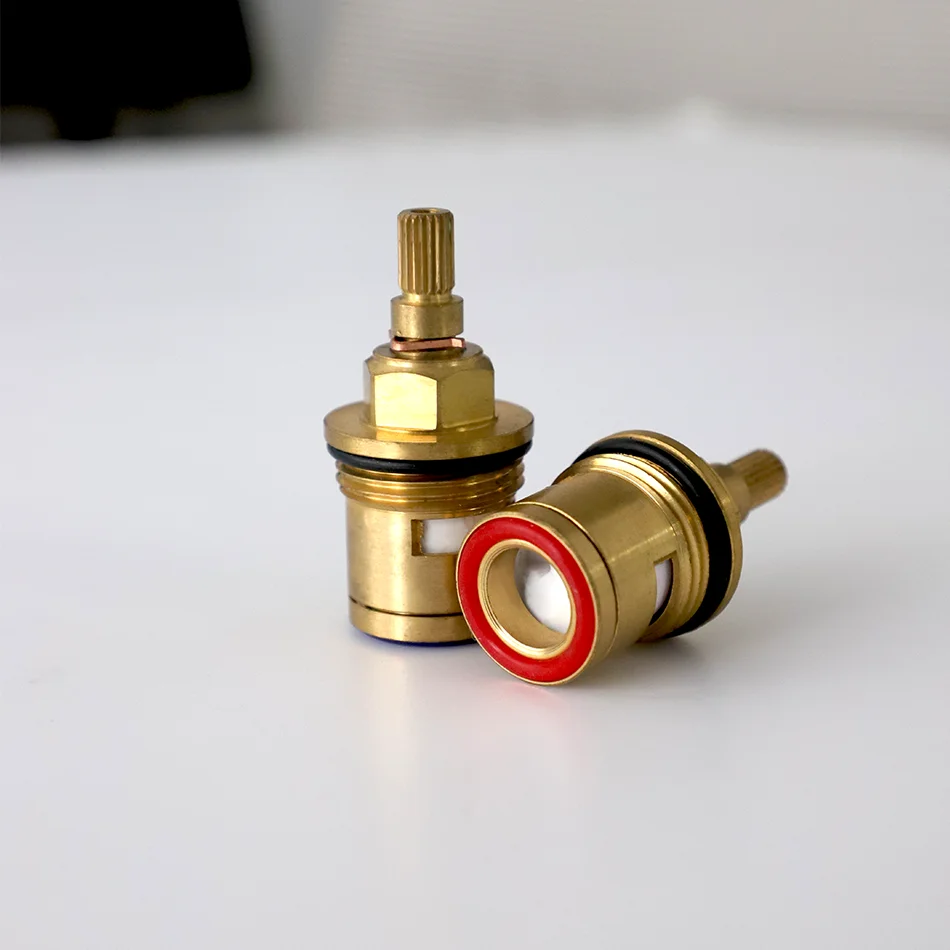 All-Brass Body Ceramic Cartridge Plate Valve Core, Leak-proof Accessories Pre-Rinse Unit Faucet for Commerce Kitchen details
