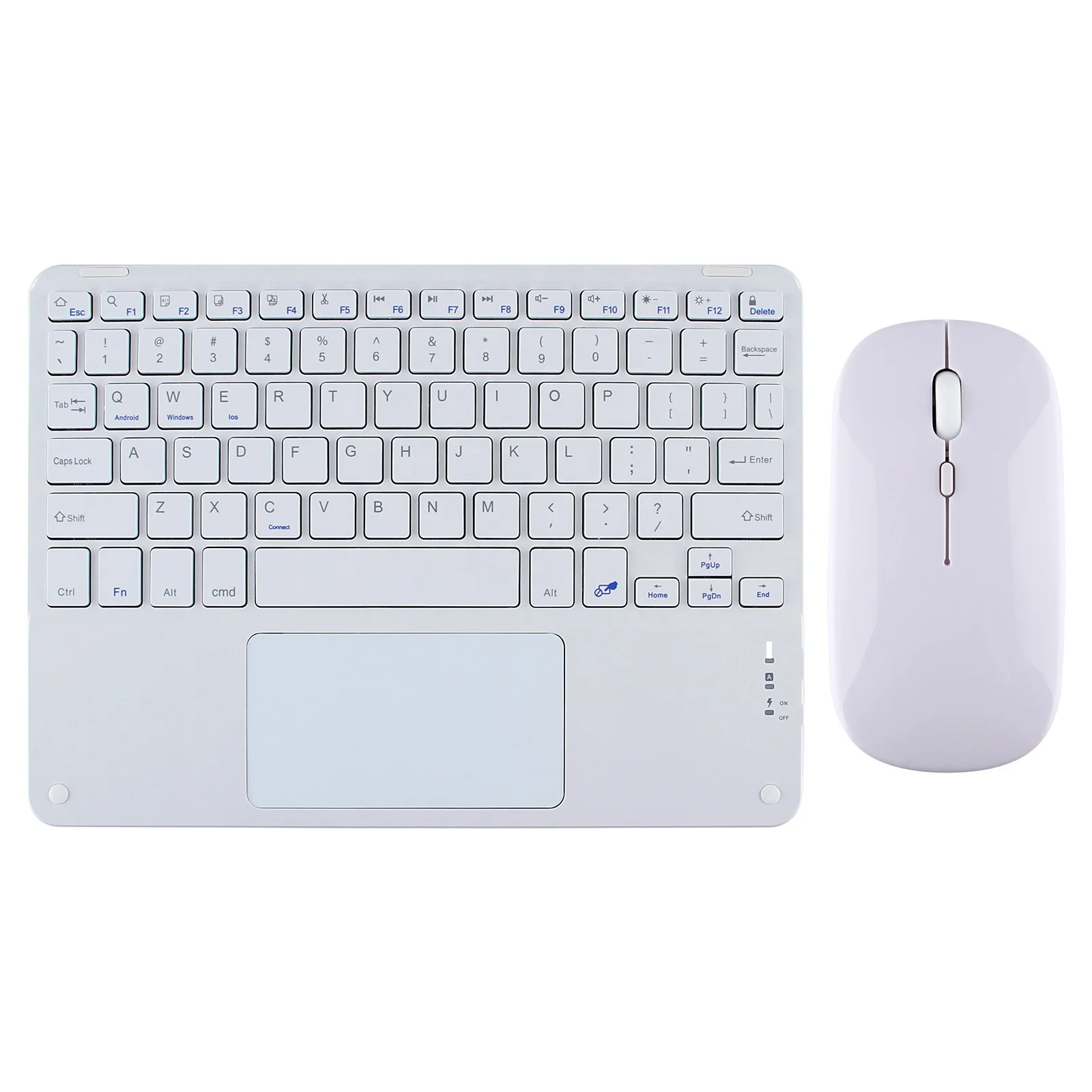 Mini Portable Keyboard and Mouse Set for Google TV Smart Tvs