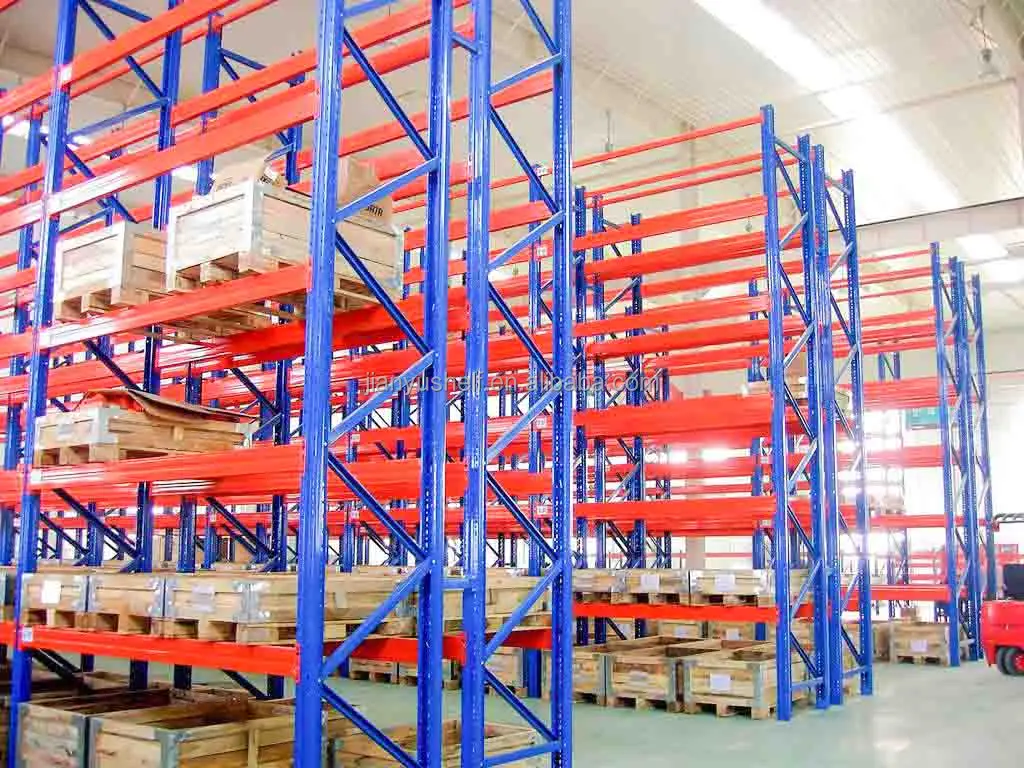 high density warehouse rack storage Customized Oem/odm Racking System industrial double deep metal selective pallet rack details