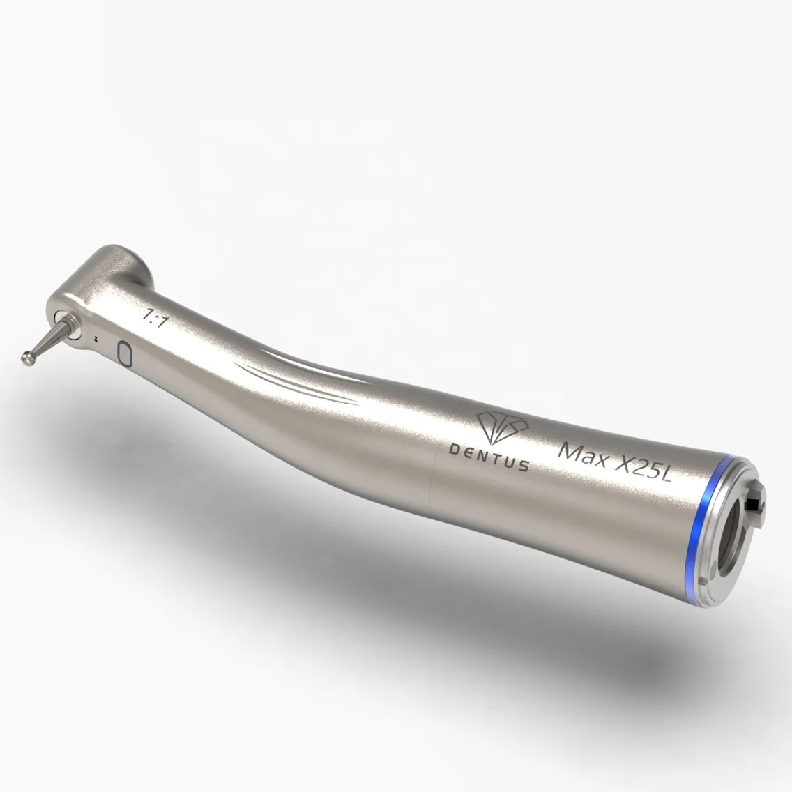 thumbnail image 2 of SANDENT NSK-Style Dental 1:1 LED Fiber Optic Low Speed Contra Angle Handpiece – Push Button 2 of 5