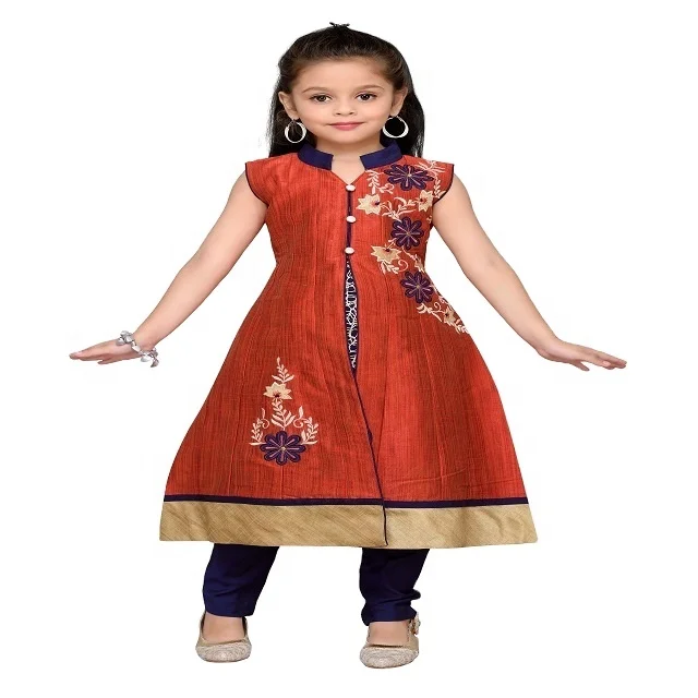 New Pattern Girls Wear Dresses Buy New Style Cotton Wear Girls Dresses,Different Designer