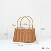 flower basket-double handbag