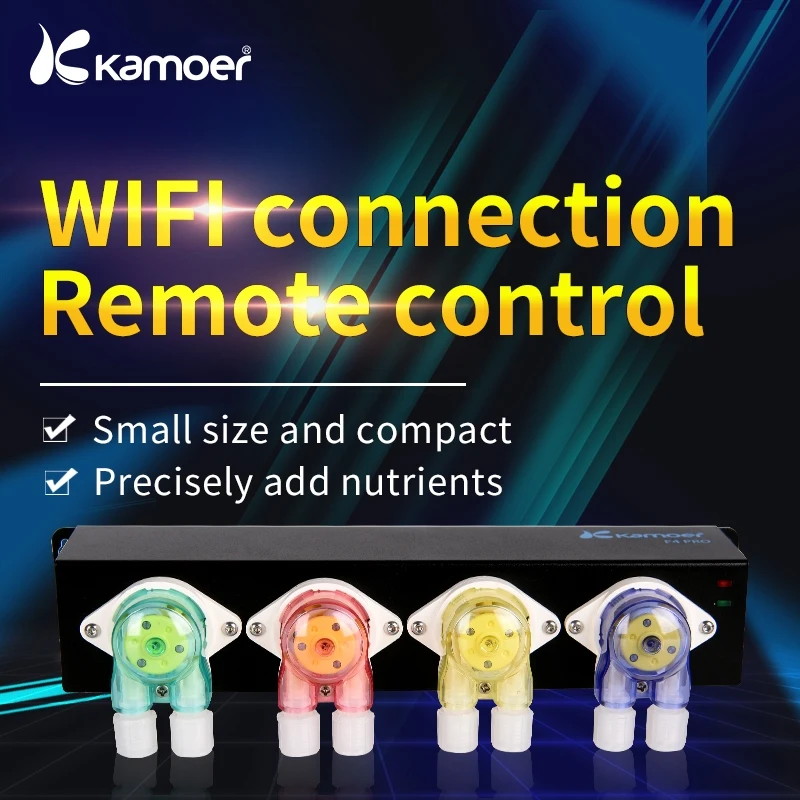 Kamoer F4 Pro ドージングポンプ WiFi接続 Kamoer F4 Pro ドージングポンプ WiFi接続 Kamoer F4 PRO WiFi Doser