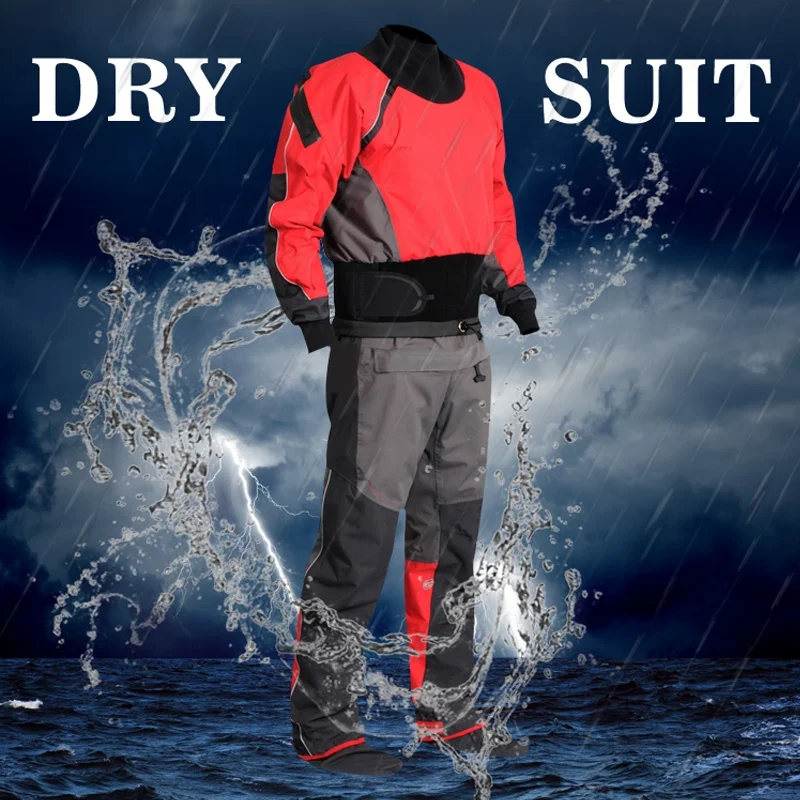 3 Layer Waterproof Freediving Drysuit For Kayak Men's Hydrus Swift ...