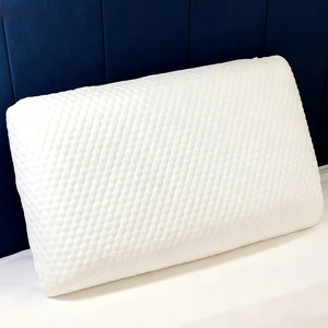 Wholesale Ergonomic Modern Memory Cotton Cervical Pillow with Rectangle Shape Customizable Hotel-Style Pillow