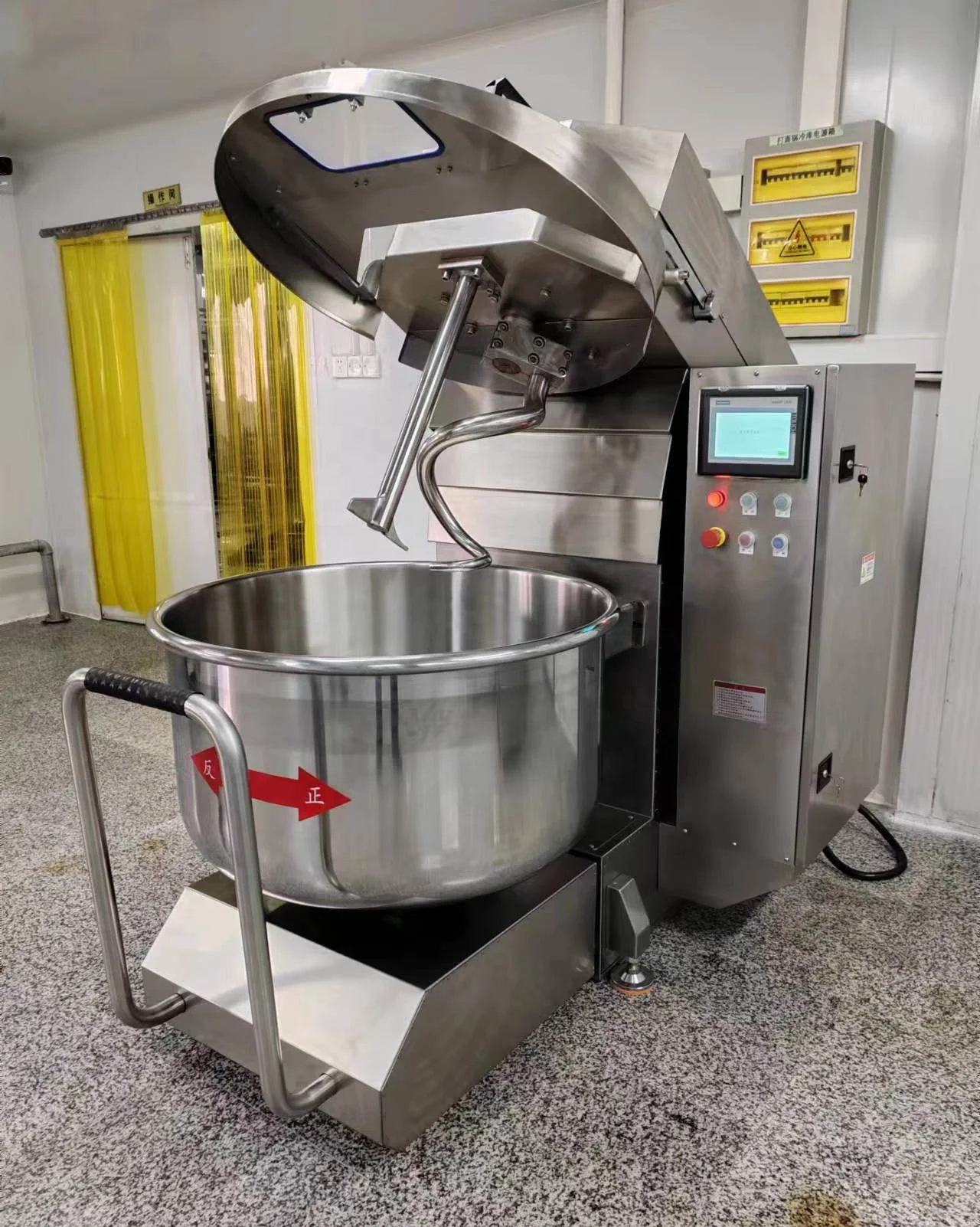 Yoslon Mobile Fork Mixer With 100 Kg Dough Capacity Steel Stainless Oem