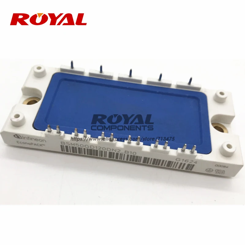 Module D'alimentation Infineon BSM50GD120DN2_B10 (BSM50GD120DN2-B10) Neuf - Pour Automatisme/industrie