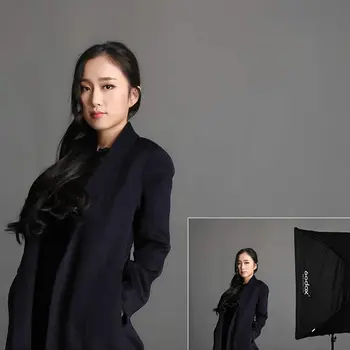 GODOX 20" X 28"/ 50cm X 70cm Umbrella Rectangle Portable Softbox Reflector for Studio Photography Speedlite Flash detail image