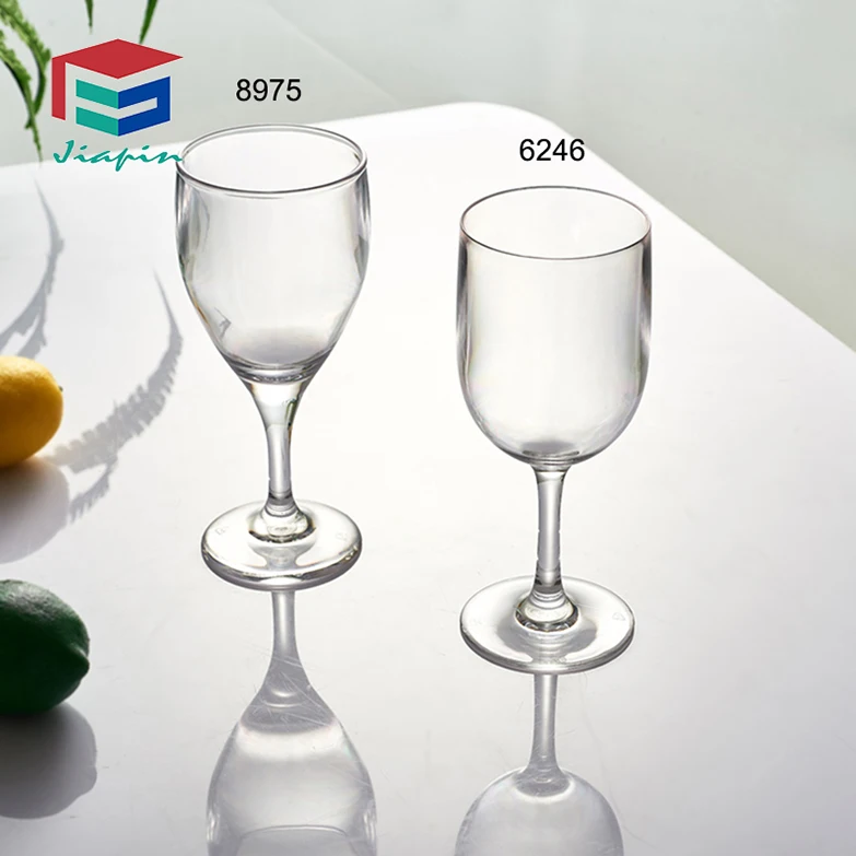 11oz Unbreakable Wine Glass Polycarbonate Goblet 330ml Plastic Stemmed Wine Glass