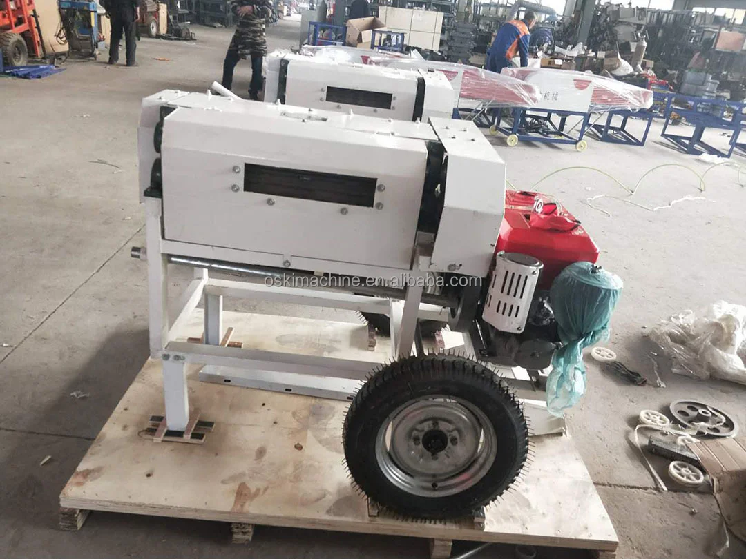 Industrial Hemp Fiber Decortication Machine - Efficient & Durable