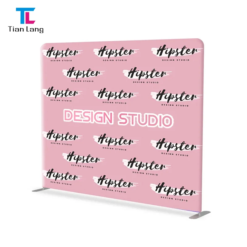 הצגה קומפקטית של הדפסת הגדרת תמונה לחתונה, תערוכות מסחר, ציוד, הדפסת תת-שכבה על בד, חנות תצוגה