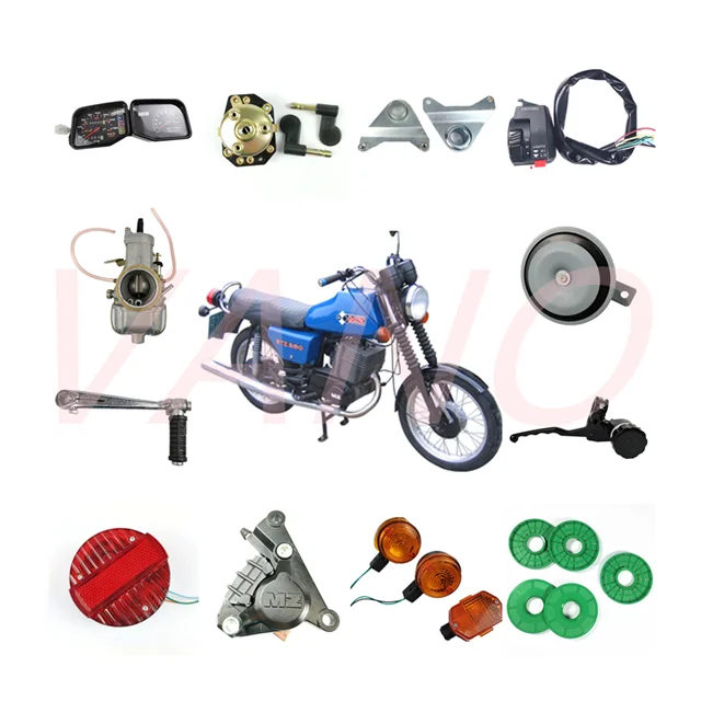 MZ ETZ 250 Motorcycle Engine Electronic Parts Full Plastic Body Fairing Kit