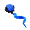 Sfera convessa ondulata con risveglio blu-beat