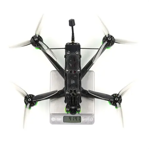Nazgul F5D 5インチFPVドローン、4Sアナログ、初心者向け、軽量414.1g