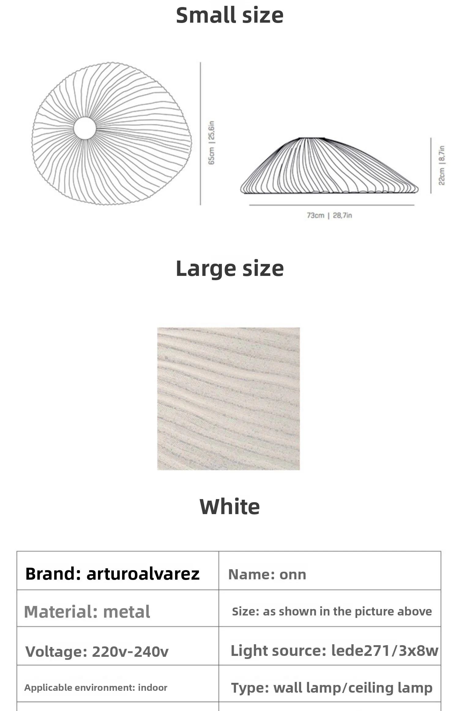 Specifications
