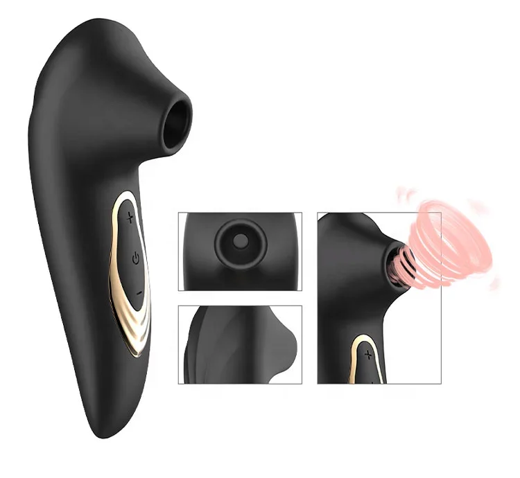 USB Charge Powerful Clit Sucker Vibrator Tongue Vibrating Nipple Sucking Clitoris Stimulator Etotic Sex Toys Women Masturbator