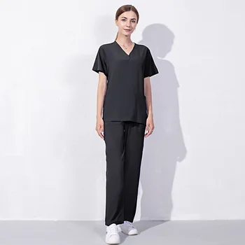 Buy Womens And Mens Stylish Medical Scrubs Nursing Uniform from Hubei  Hothome Industry Co., Ltd., China