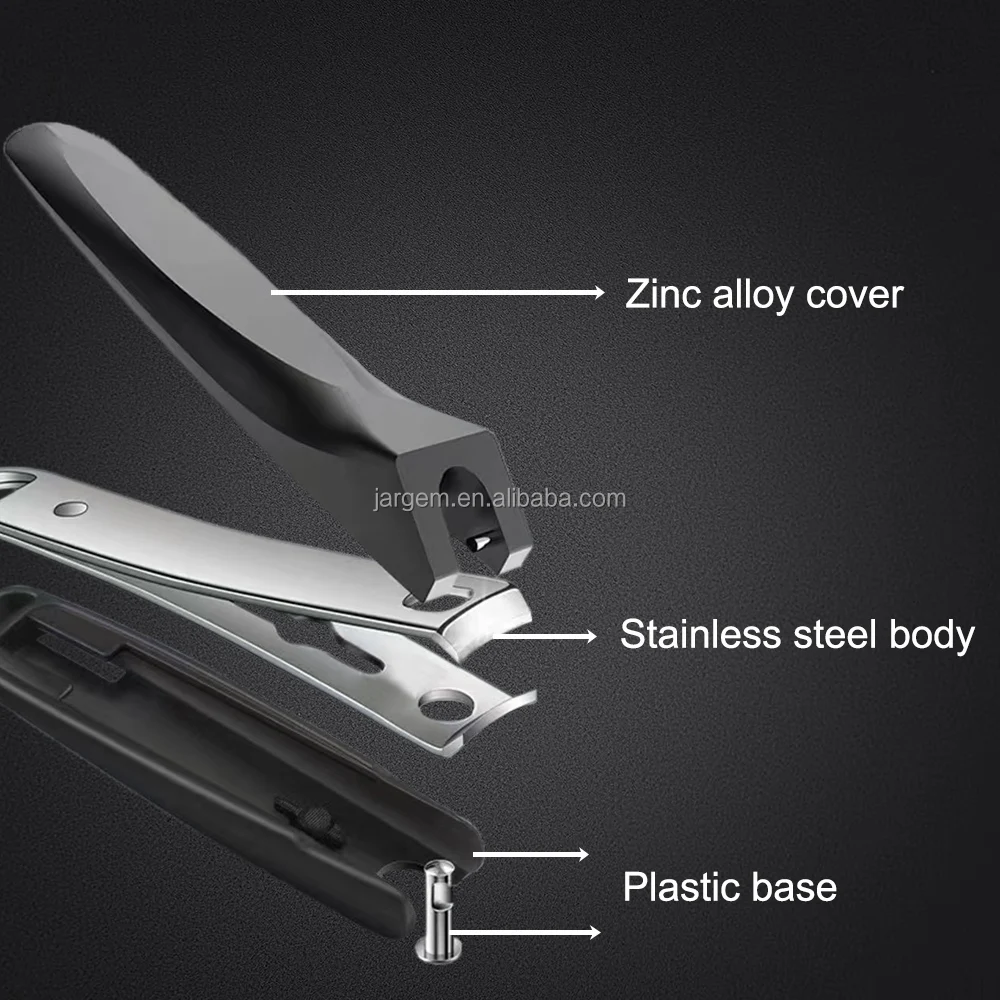 Two Times Sharpening Nail Clippers With Catcher Finger Nail Clippers