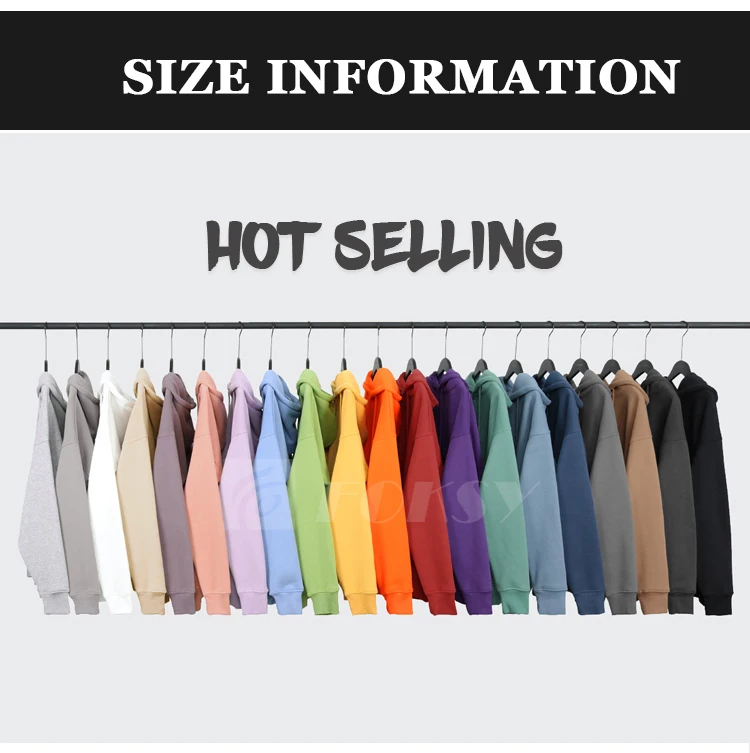 Men Custom Heavyweight Hoodies Logo Oversize Hoodies Unisex Customized ...