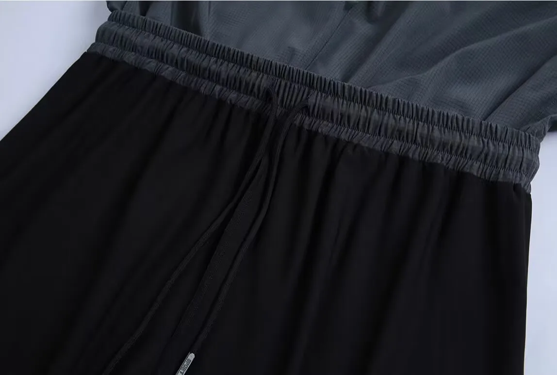 2023 Summer New Sports Pants Shorts Men's Running Pants  Piece Fiess Pants Quick Drying Training Trousers With Pockets886_voghion.com