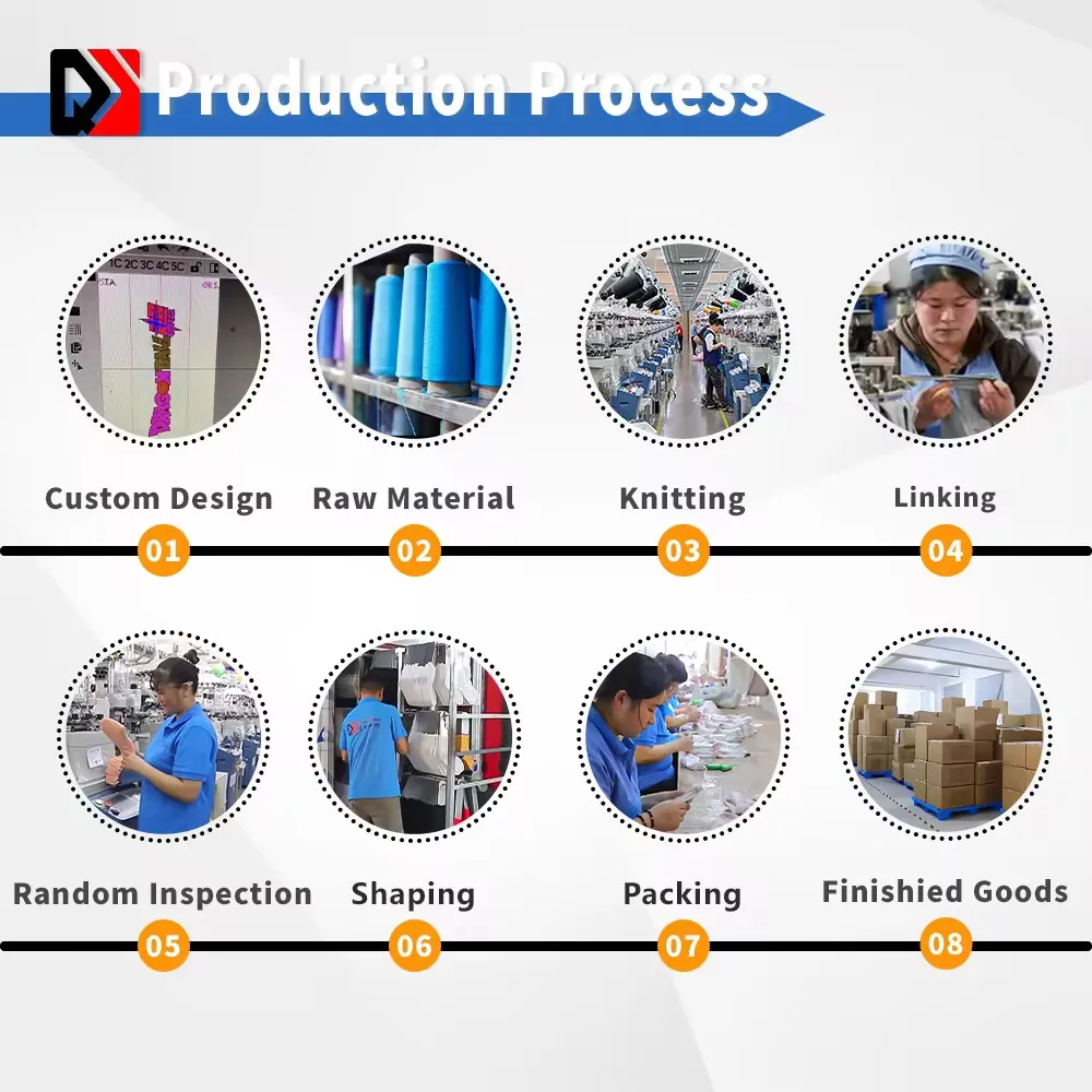 定制防滑定制运动握袜足球定制标志运动袜运动员足球篮球自行车