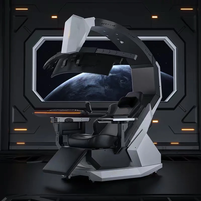 T2 EASE COMFY Ergonomic zero Gravity Recline Chair Cockpit Super Comfortable Ease Adjustable Computer Workstation