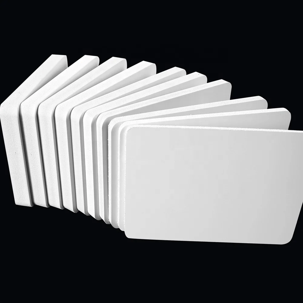 White and Colored High Density PVC Material Komacel Board PVC Foam Sheet