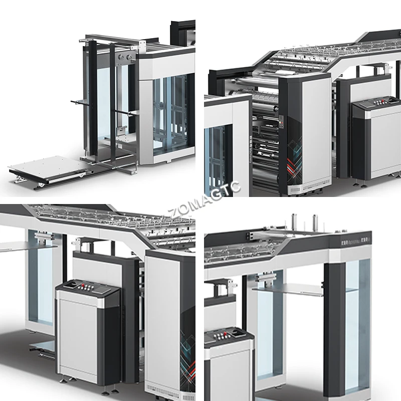 Popular Automatic Intelligentized Flute Litho Laminating Machine ...