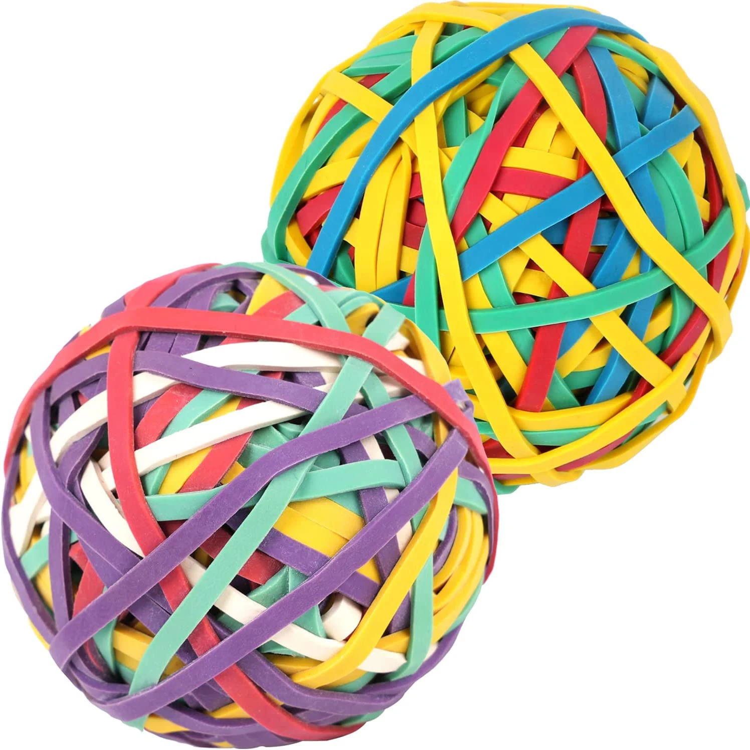 Hot Selling Assorted Colors Rubberbands Elastic Wide Thick Diy Rubber Band Ball For Office Home 8661