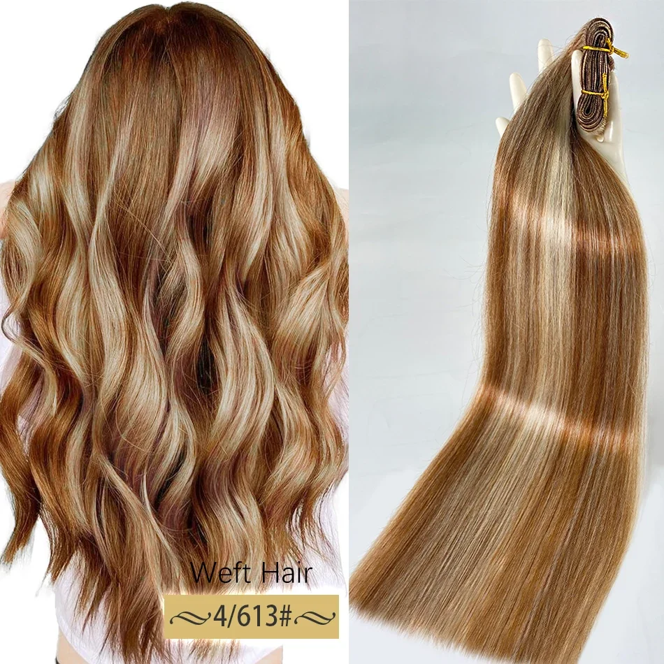 Steil Menselijk Haar Bundels Haarextensies Voor Vrouwen 613 99j 30 Inch Zwart Effen Kleur Ruwe Braziliaanse Vlecht 100% Menselijk Haar_voghion.com