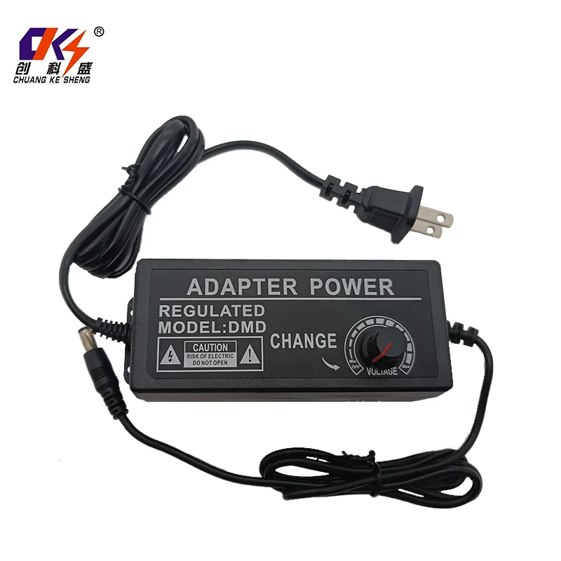 Factory Direct Sales DC Adjustable Power Supply 3-24v 2a Adjustable Power Adapter for Electronic Products