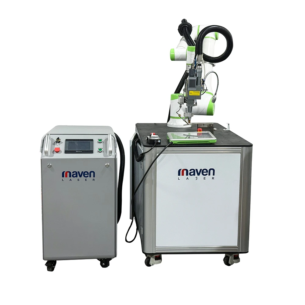 Eeay Use  Mobile Collaborative Automatic Collision Prevention Robotic 6 Axis Ur10e Robot Arm Mig Welders Cobot Welding Machine