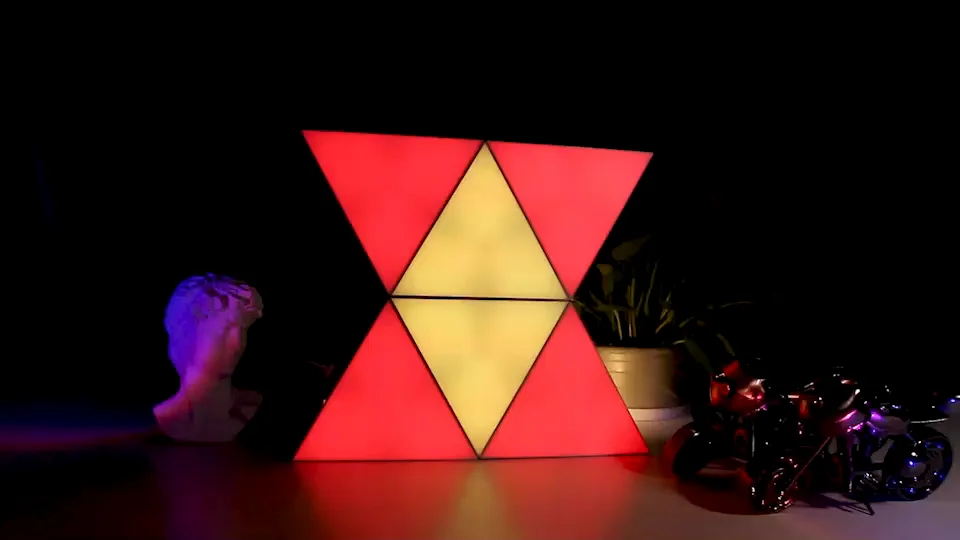 New Creative Diy Quantum Touch Color Changing Wall Lamp Led